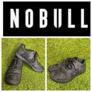 Nobull Super Fabric Trainer Dark Camo Unisex‎ M7 W8.5